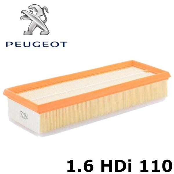 1.6 HDi 110ch 90ch | PEUGEOT 307 207 308 206 3008 5008 1007 Partner Bipper |  FILTRE à AIR 
