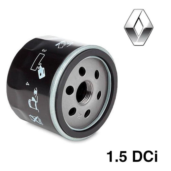 1.5 DCi | Renault Clio 2, Clio 3, Mégane 3, Scenic 3, Laguna 3 | Filtre à Huile 