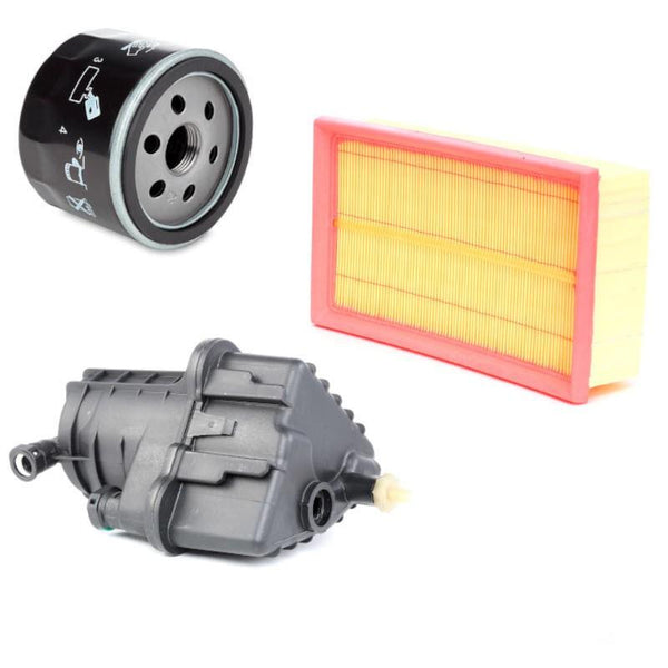 1.5 DCi | RENAULT Clio 3 | Filtres air+huile+gasoil 