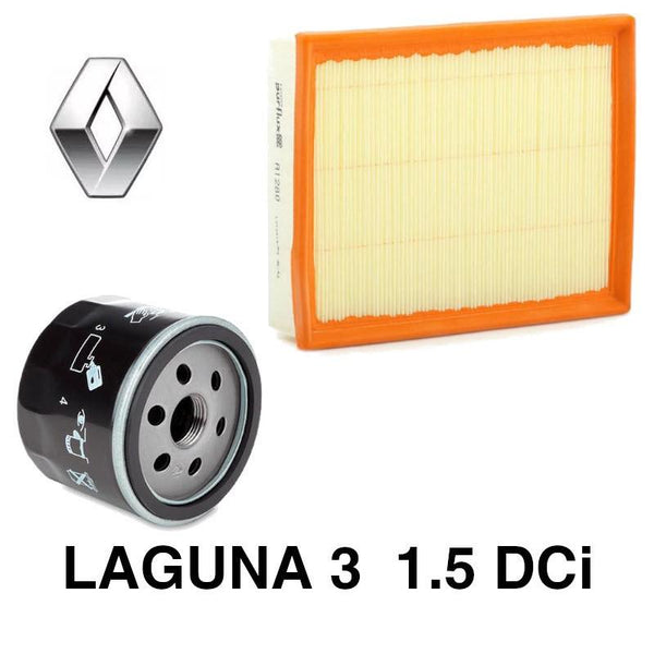 1.5 DCi | RENAULT Laguna 3 | FILTRES air+huile 