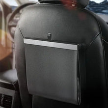 Poubelle de Voiture Pliable en Cuir PU – Étanche & Compacte avec Fermeture Magnétique