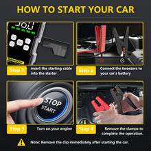 Booster Batterie Voiture 6000A / 7000A | Power Bank + Compresseur 150 PSI | 26800mAh | Lampe LED SOS