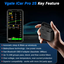 Vgate iCar Pro2S Bluetooth 5.3 – OBD2 Diagnostic Android / iOS / PC